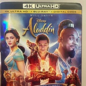 BB29 ALADDIN(4K ULTRA HD+BLU-RAY+DIGITAL)W/SLIPCOVER NEW FACTORY SEALED